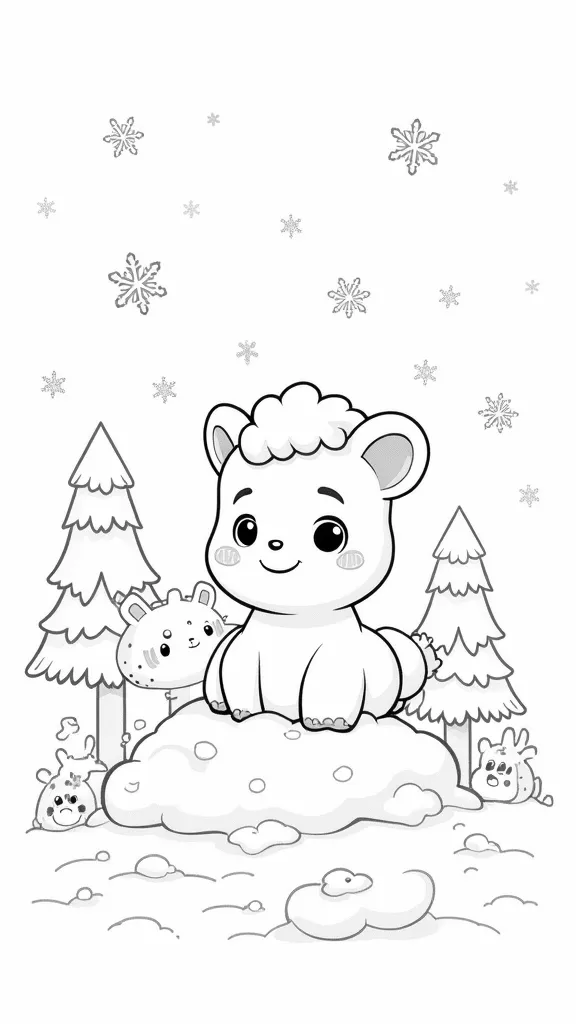 snom coloring page